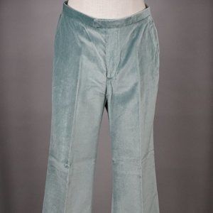 Banana Republic Blue Velvet Trousers Size 10